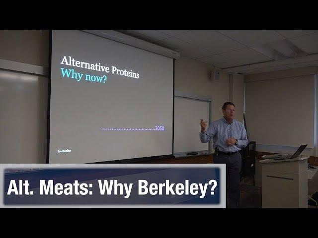 Alternative  Meat: Why Berkeley?