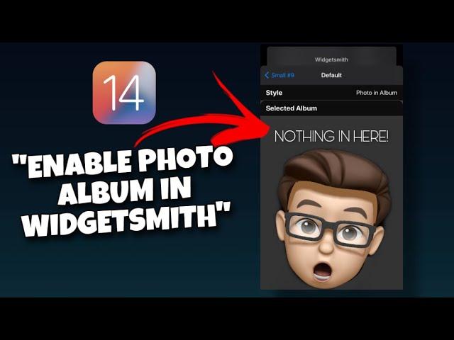 iOS 14 Home Screen Setup | How To Enable Photo Album In Widgetsmith