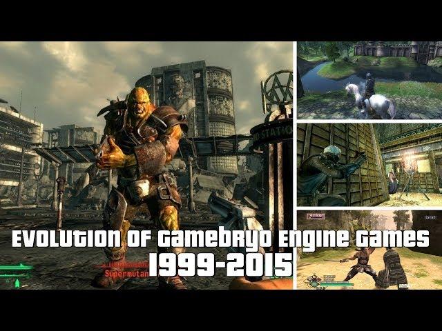 Evolution of Gamebryo Engine Games 1999-2015