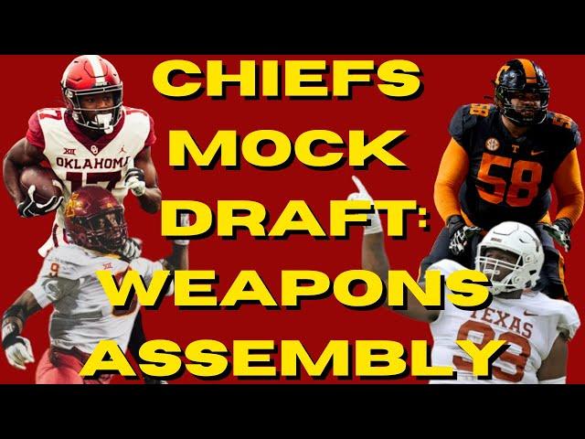 KANSAS CITY CHIEFS MOCK DRAFT: WEAPONS ASSEMBLY | The Sports Brief Podcast