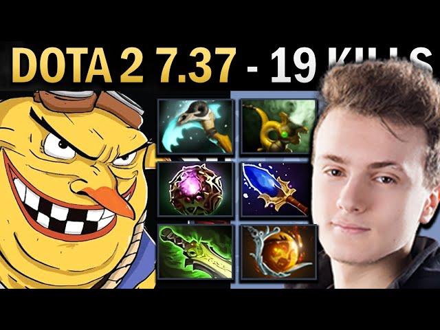 Techies Gameplay Miracle with 19 Kills and Vyse - Dota 2 7.37