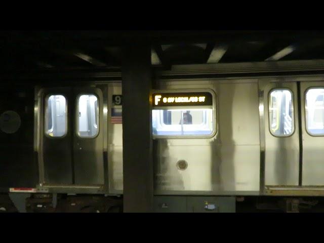 [MEGA EXCLUSIVE] MTA NYCT: R160 (F) Train via Fulton Street Express at Broadway Junction!