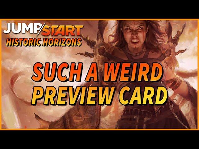 NEW JUMPSTART: HISTORIC HORIZONS DECK REVEAL PLUS 2 MTG PREVIEW CARDS!!