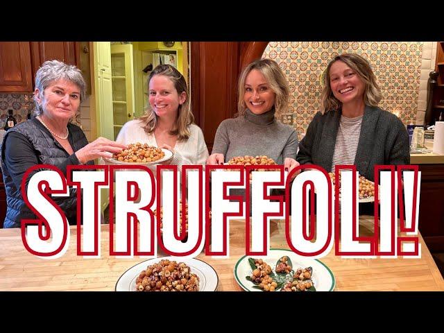 Struffoli, an Italian Christmas Dessert | Giada De Laurentiis with her family!