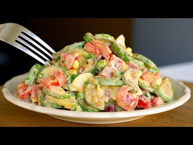 Eat this salad every day for dinner and in a month you will lose 30 kg of belly fat!