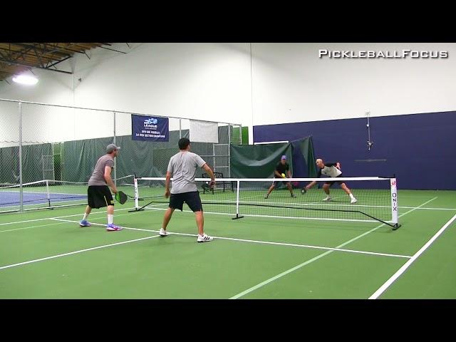 Nate Veselenak / Jeff Pettit vs Joaquin Flores / Sean Coen Firefight Rally @ Gorin Tennis (04/24/21)