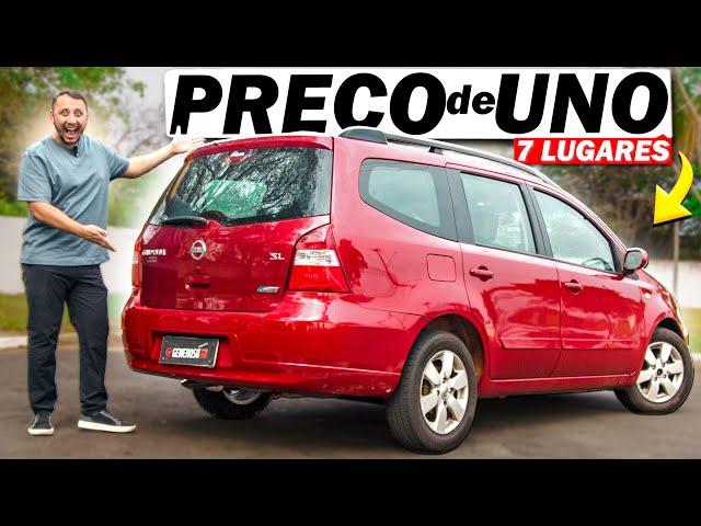 UM CARRO 7 LUGARES BARATINHO com PREÇO de UNO? Nissan Grand Livina