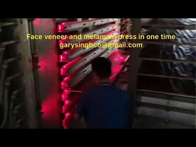 Amazing! hot press machine，mesin hot press，mesin plywood，plywood hot press machine，plywood press