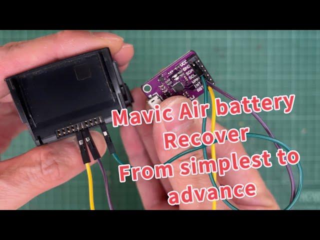 How to Recover Dji Mavic Air battery