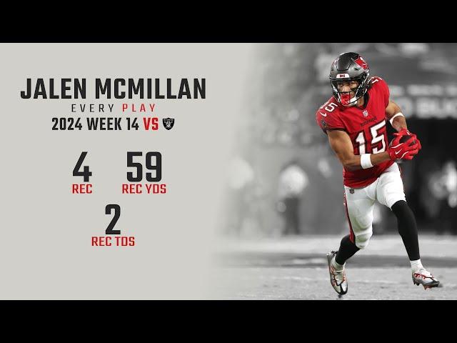 Jalen McMillan Week 14 Replay: Every Target and Catch vs Las Vegas Raiders