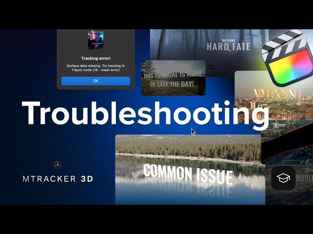 mTracker 3D Tutorial — Solving the most common issues and troubleshooting — MotionVFX