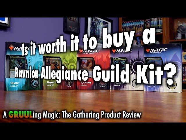 Is It Worth It To Buy A Ravnica Allegiance Guild Kit? A GRUULing Magic: The Gathering Product Review