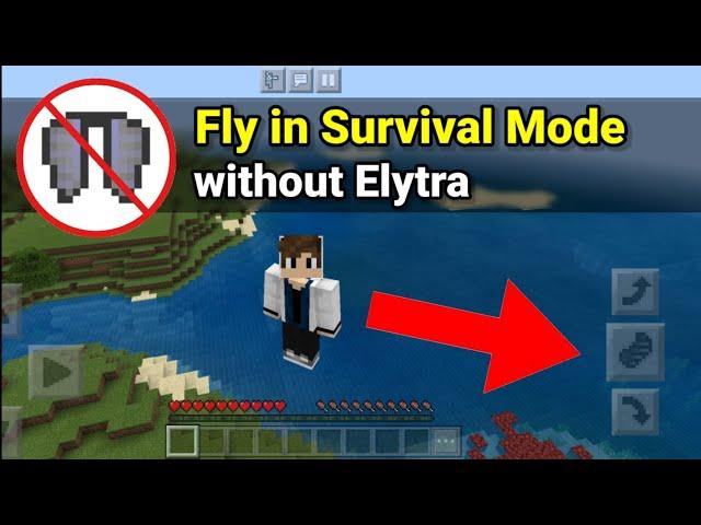 How to Fly in Survival mode ( Minecraft PE )