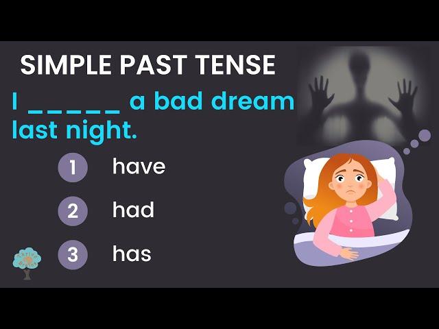 Simple Past Tense Quiz | English Tenses Quiz |  English Grammar Test