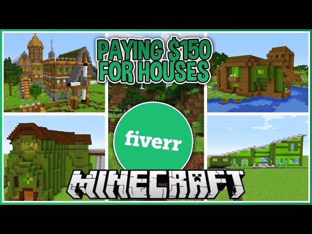 I Paid People to Build me a Minecraft House!