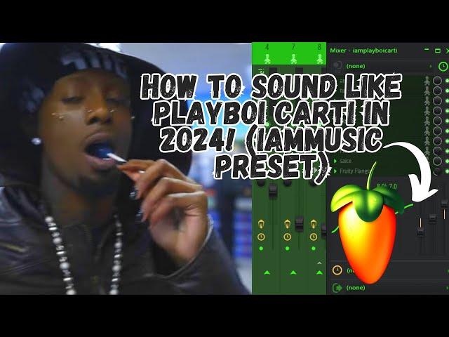 Playboi Carti new "MUSIC" vocal preset!! (2024) (Fl Studio)