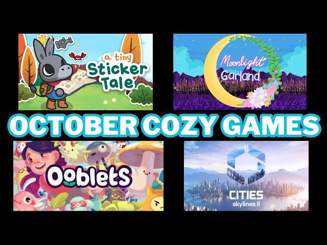 10 Brand New Cozy Games Coming To PC In October