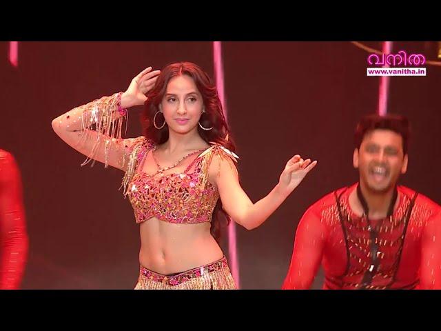 Dancing Queen NORA FATEHI glamorous Performance @ Vanitha Film Awards 2020 Part 26