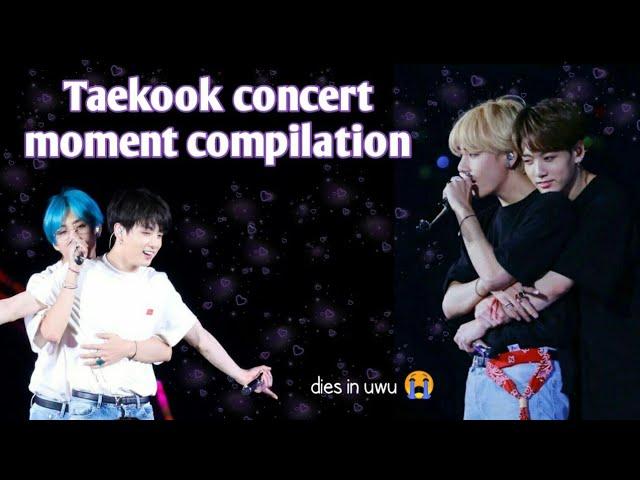 Taekook concert moment compilation