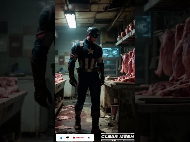 Ai-generated (Captain America) Shorts Video #shorts #short #shortvideo #ai #captainamerica