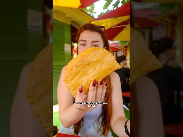 Only eating street food for a full day in Jamaica! #foodie #shorts #jamaica #jamaicanfood #eating