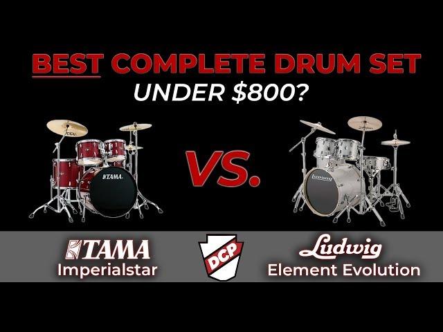 Tama Imperialstar vs. Ludwig Element Evolution Drum Set - In Depth Review