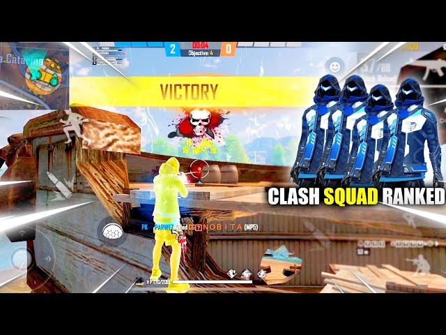 Clash Squad Ranked With Random Players With OP One Tap Headshots | Garena Free Fire | P.K. GAMERS