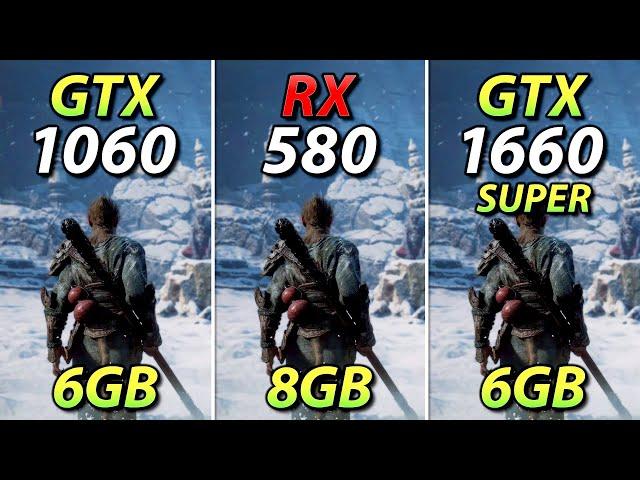 RX 580 vs GTX 1060 vs GTX 1660 Super - How Much Performance Difference?