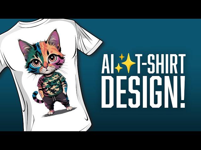 How to Design & Print a T-Shirt Using AI + Photoshop + Printify (Beginner-Friendly!)