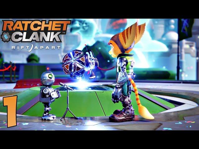 Ratchet & Clank: Rift Apart Сквозь Миры. Прохождение. Часть 1 (Измеренитель)