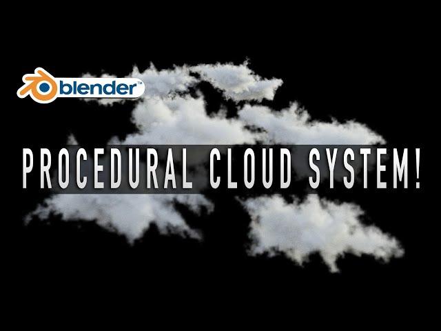 Procedural Cloud System in Blender: Full Tutorial