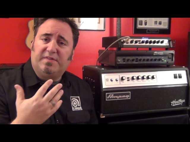 Ampeg Bass Heads - Understanding Gain Structure