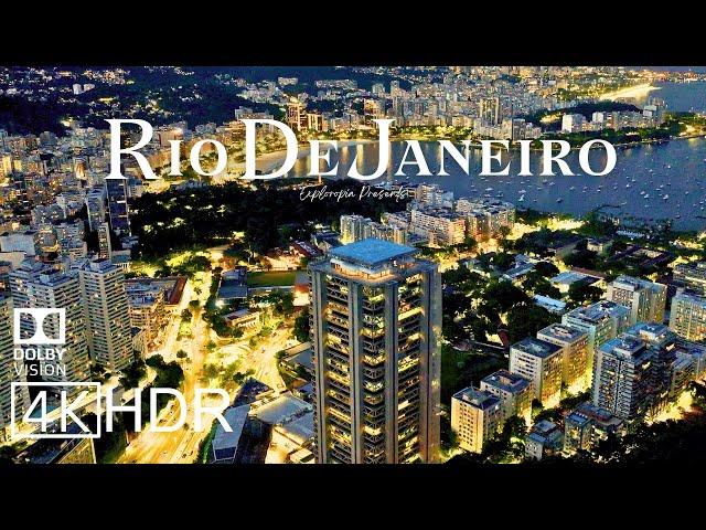 Rio de Janeiro, Brazil  in 4K HDR ULTRA HD 60 FPS Dolby Vision™ Drone Video