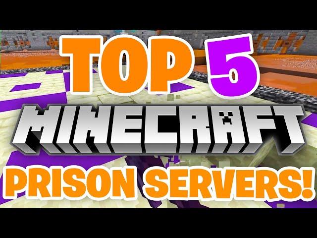 TOP 5 PRISON SERVERS *2024* | Best Minecraft OP Prison | 1.8/1.19/1.20+ (BEDROCK/JAVA SERVERS)