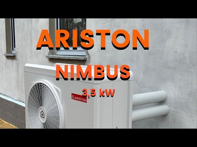 Pompa ARISTON 3,5 kW w domku szkieletowym na płycie fundamentowej