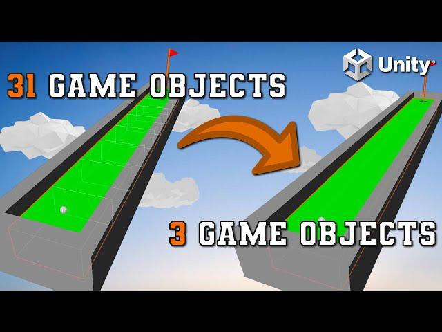 How I Implemented Runtime Mesh Combination in my Minigolf Microgame | Unity Tutorial