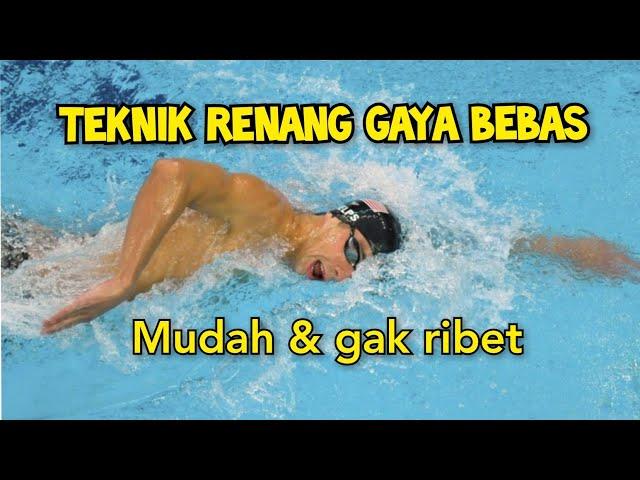 Teknik Renang Gaya Bebas (freestyle stroke) - Jagat Sport