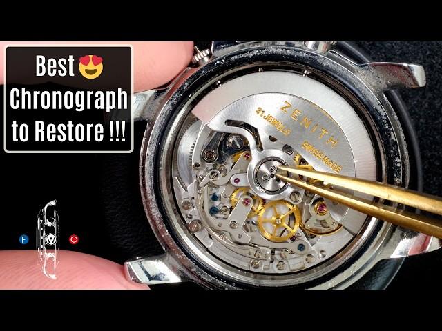 Timeless Revival: Restoring a Zenith El Primero Rainbow to Glory