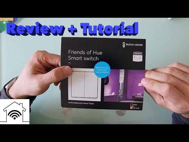 Unboxing, Montage und Konfiguration des Friends Of Hue Busch Jäger Smart Switch