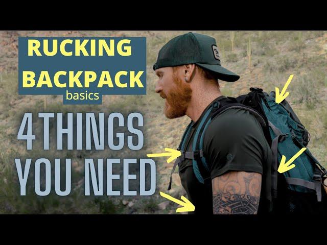 Your First RUCKING bag (4 things it NEEDS to have)