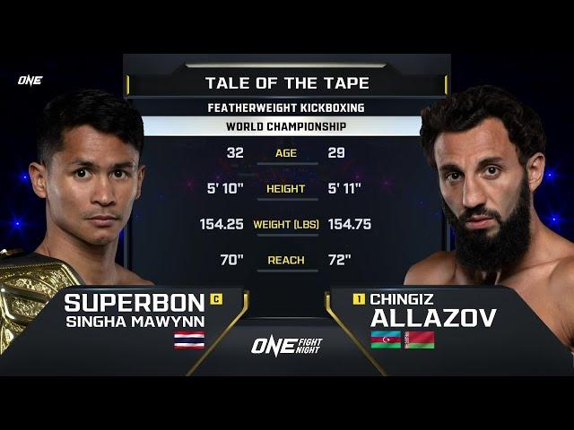 Chingiz Allazov vs. Superbon | ONE Championship Full Fight