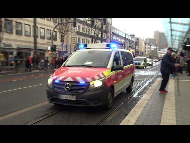 UHF Verkehrsaufsicht SWB Bus&Bahn + FuStKW Polizei Bonn PI 1 PW Innenstadt