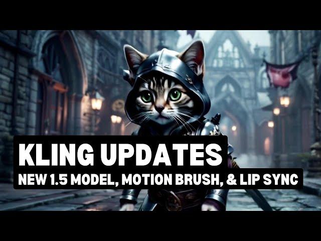 Kling AI Updates: New 1.5 Model, Motion Brush, and Lip Sync, Full Step-by-Step Tutorial