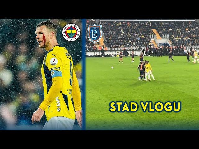 BA DZEKO'YA KAFA ATTI SAHA İÇİ KARIŞTI | Fenerbahçe 3 - 1 Başakşehir FK | Stadyum Vlogu