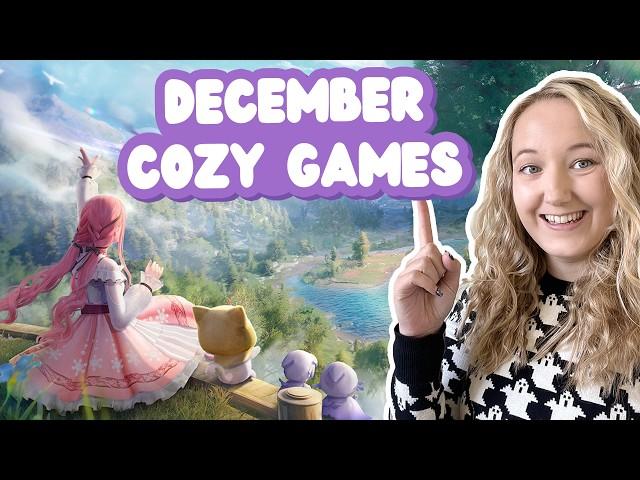 14 NEW Cozy Games in December 2024 - PC & Nintendo Switch