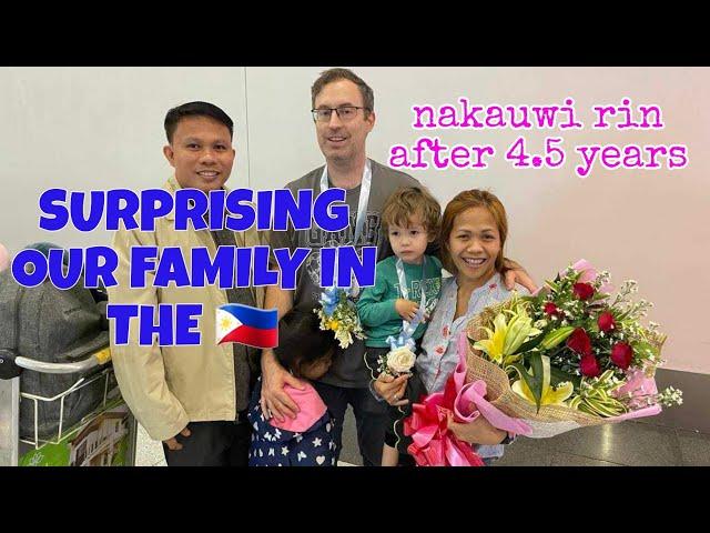 SORPRESANG UWI SA PILIPINAS  AFTER 4.5 YEARS | FILIPINA CANADIAN FAMILY | Racz Kelly