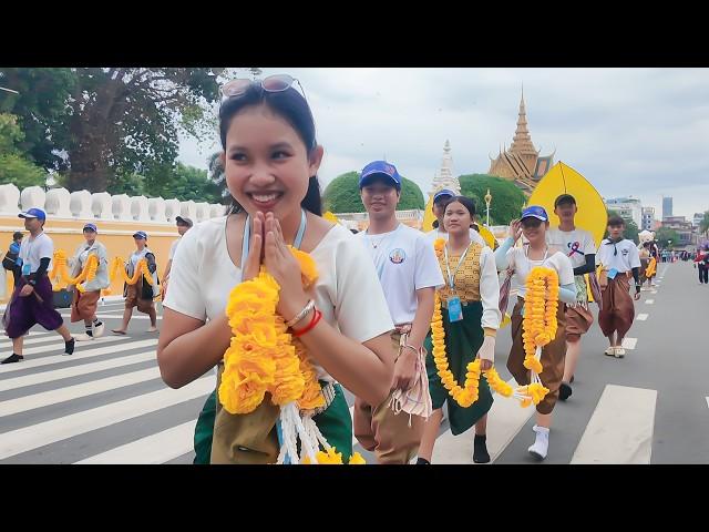 Amazing! the reality of rehearsal preparations for celebrating Cambodia