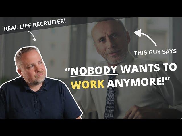 The REAL Reason Why People Don't Want To Work Anymore