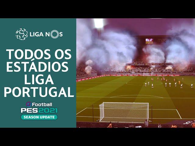 TODOS OS ESTÁDIOS DA LIGA PORTUGAL NO EFOOTBALL PES 21