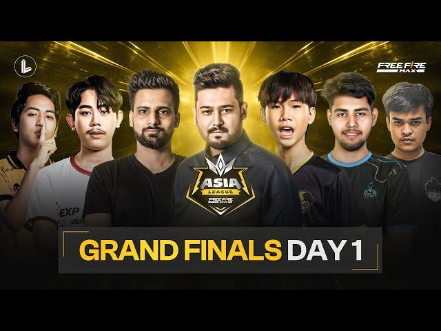 FREE FIRE ASIA LEAGUE | GRAND FINALS DAY 01 FT. #ROCKY #MAFIAS #EXP #ONIC #TSG #CGGG #PE